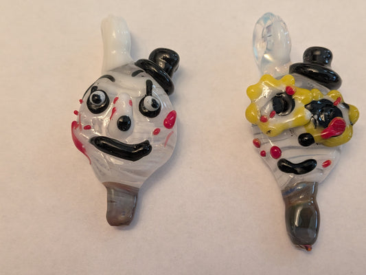 Terrifying Clown Pendant